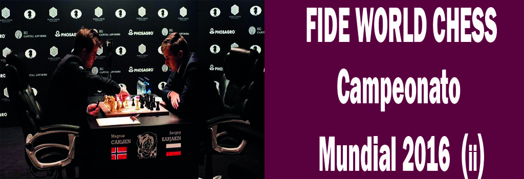FIDE WORLD CHESS, CAMPEONATO MUNDIAL SEGUNDA PARTIDA