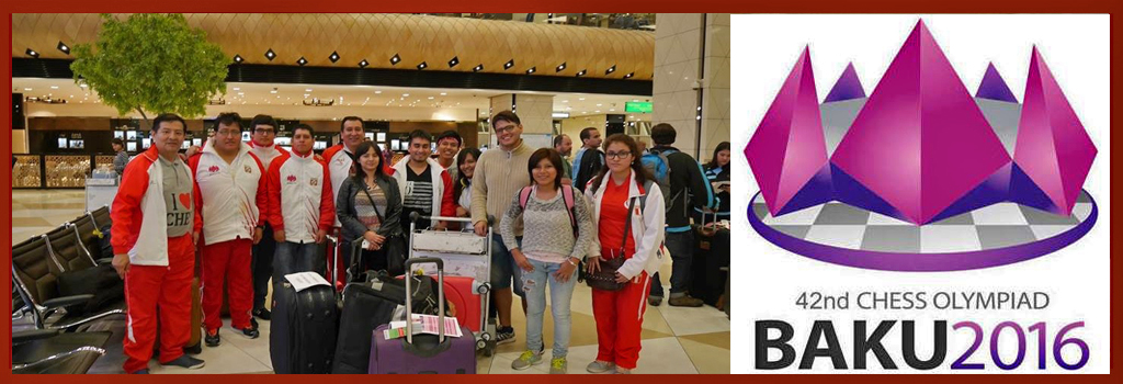 Perú posibilidad de innovación y la 42 olimpiada de ajedrez Bakú -Azerbaiján 2016.